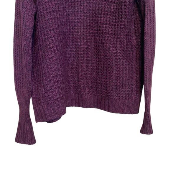 RD style Cotton Blend Chunky Cable Knit Open Front Cardigan NWOT Size XS - Picture 9 of 10